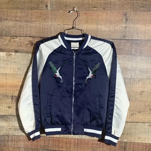 Silence + Noise bird bomber jacket - Picture 1 of 4